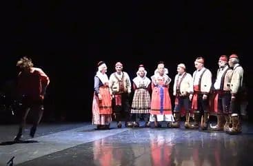 Spectacle "Bleu Bethmalaise Nos Mondes" avec la Compagnie La Zampa et les danseurs de la Bethmalaise · photo 1