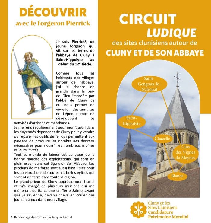 Circuit ludique en autonomie des sites clunisiens autour de Cluny et son abbaye · photo 1
