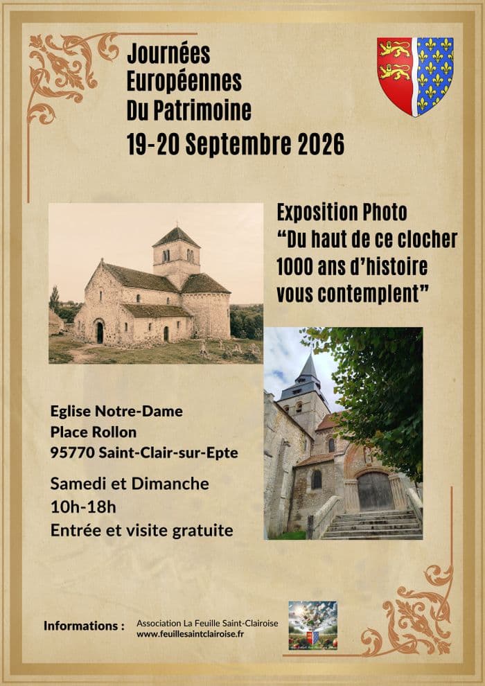 Exposition Photo : “Du haut de ce clocher 1000 ans d’histoire vous contemple...” · photo 1