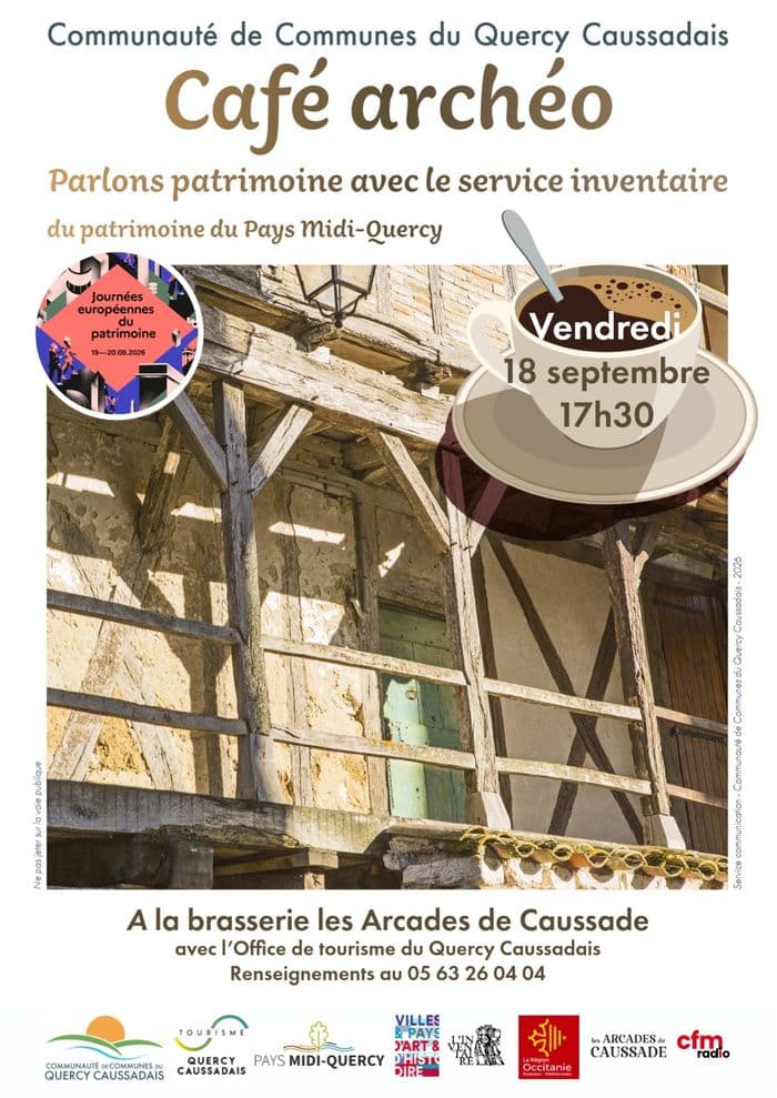 Conférence : café archéo, parlons patrimoine ! · photo 1