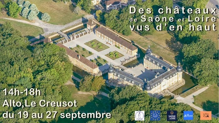 Des châteaux de Saône et Loire, vus d'en haut · photo 1