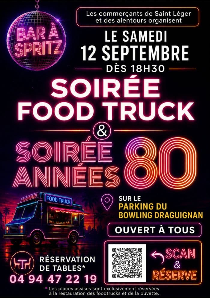 Soirée foodtrucks et années 80' · photo 1