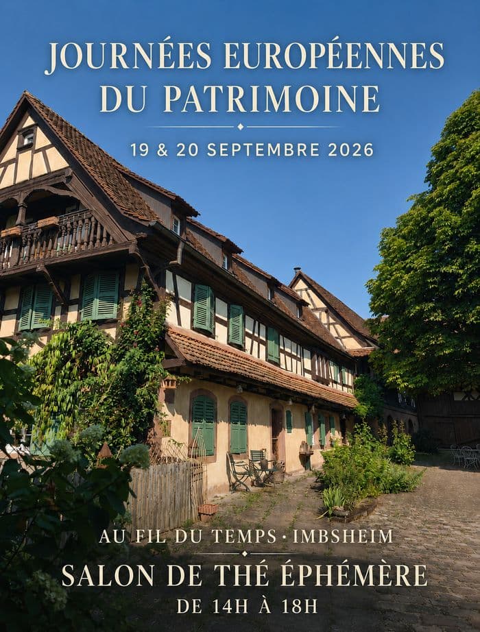 Ferme alsacienne restaurée à l'ancienne et salon de thé éphémère · photo 1