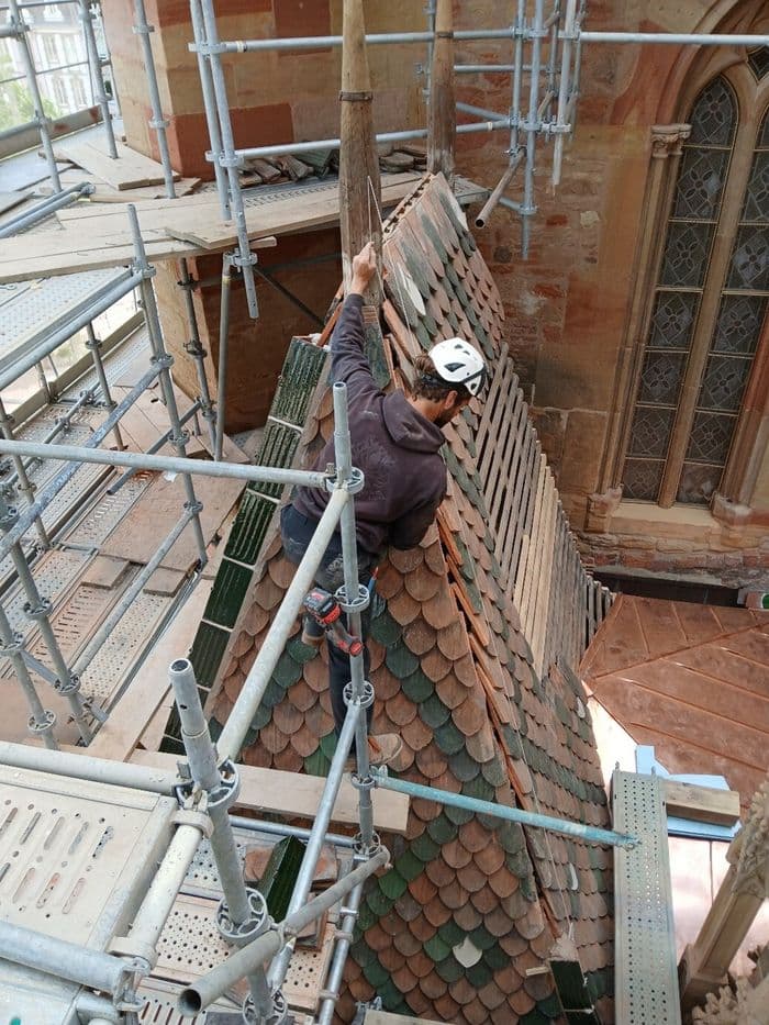 Levez les yeux ! Découverte de métiers rares et d'excellence à la Collégiale Saint-Martin de Colmar · photo 1