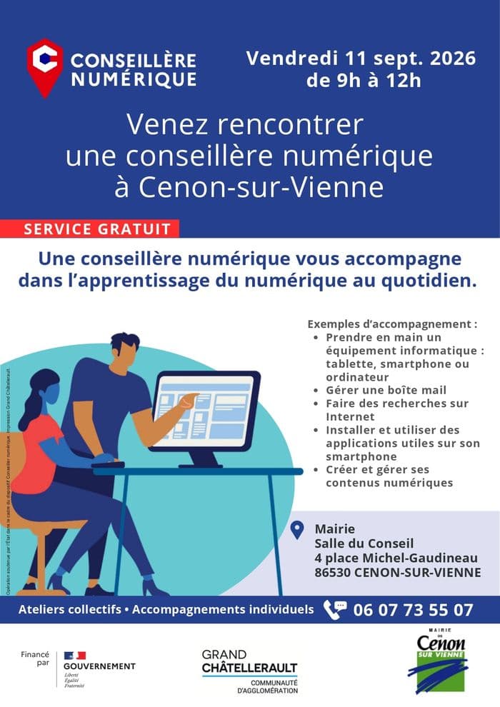 Venez rencontrer une conseillère numérique · photo 1