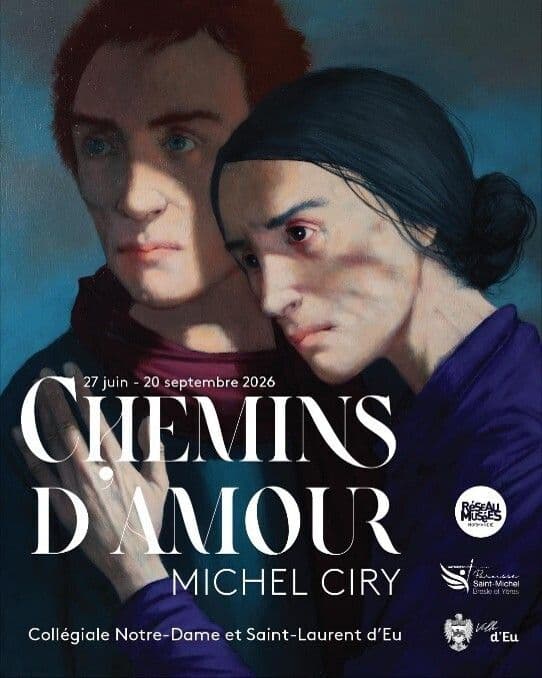 Exposition : Chemins d'Amour. Oeuvres de Michel Ciry · photo 1