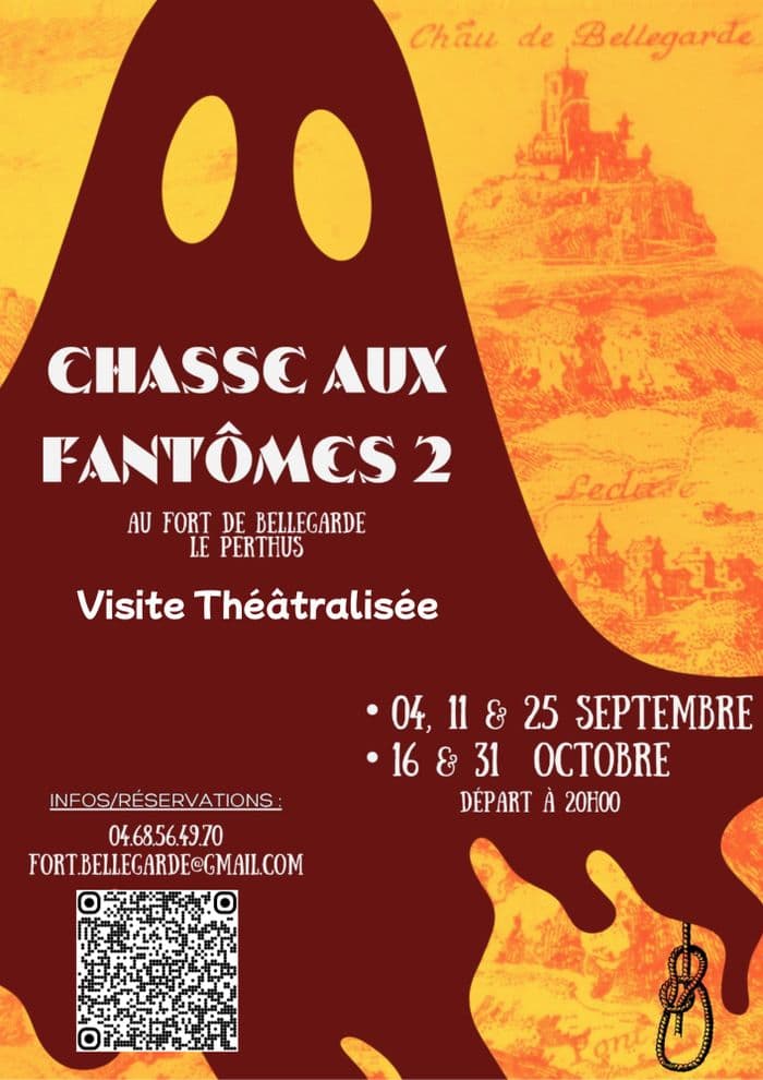 Visite théatralisée " La chasse aux fantômes 2" au Fort de Bellegarde · photo 1
