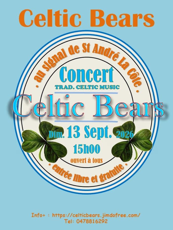 Celtic Bears Concert acoustique au signal de Saint André La Cote · photo 1