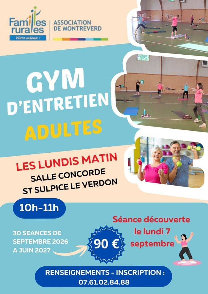 Séance découverte gym d'entretien · photo 1