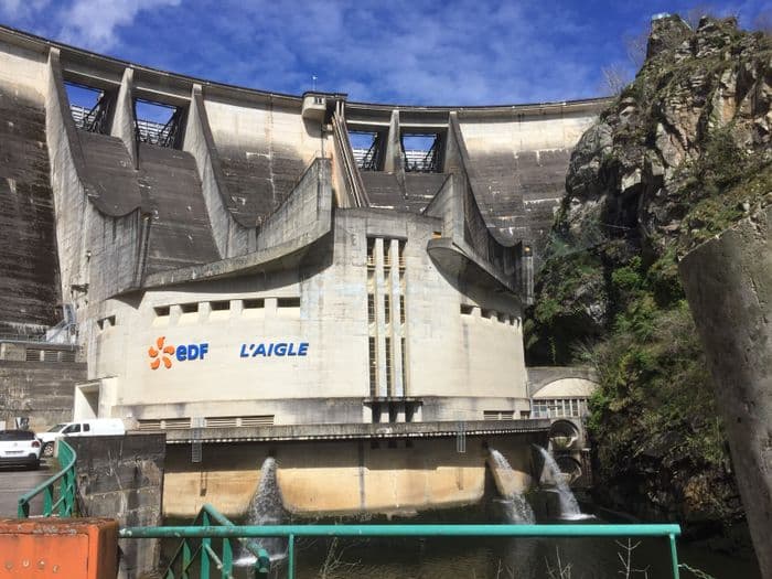 Chalvignac, le Barrage de l'Aigle · photo 1