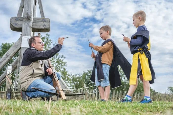 Tir à la Bricole et apprentissage du petit chevalier · photo 1
