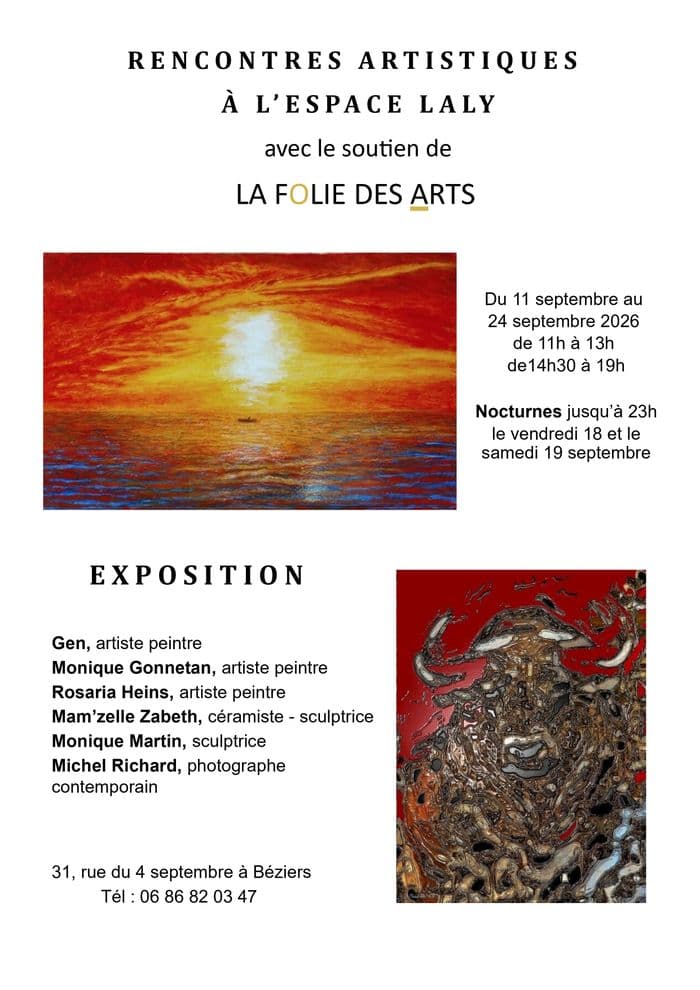 Rencontres artistiques à l'Espace Lally · photo 1