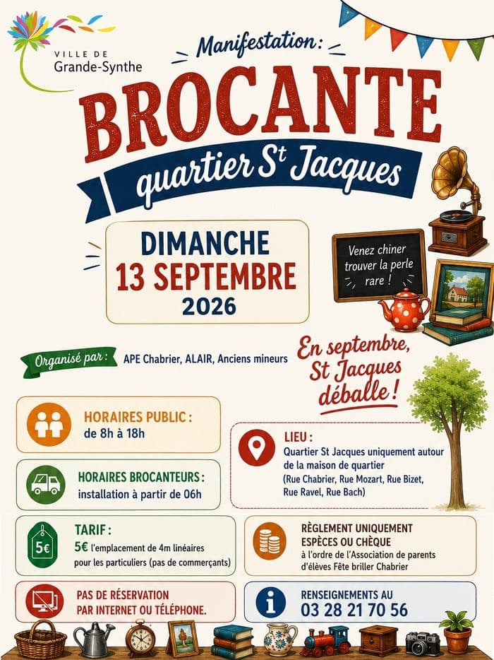 Brocante quartier Saint Jacques · photo 1