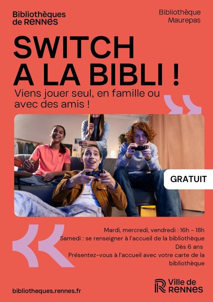 SWITCH A LA BIBLI ! · photo 1