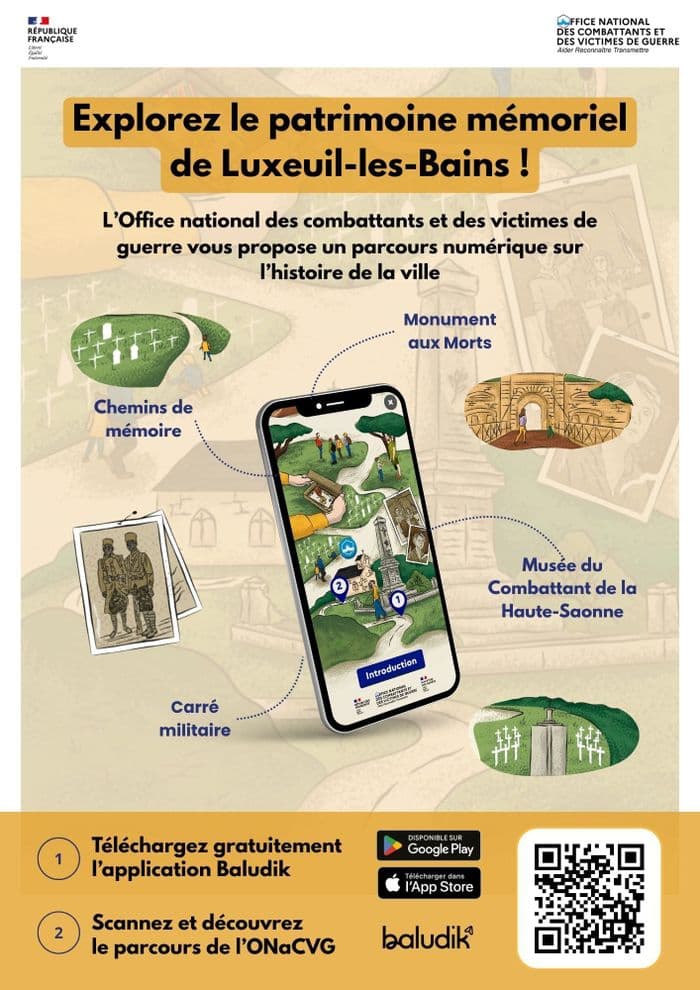 Parcours Baludik : À la recherche de la Médaille Militaire à Luxeuil-les-Bains · photo 1