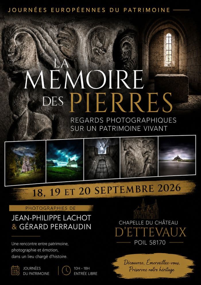 « La mémoire des pierres – Regards photographiques sur un patrimoine vivant » · photo 1