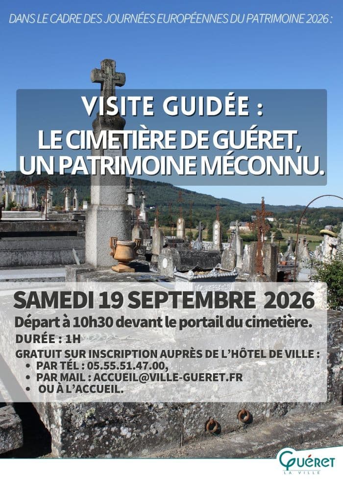 Visite guidée : le cimetière de guéret, un patrimoine méconnu · photo 1