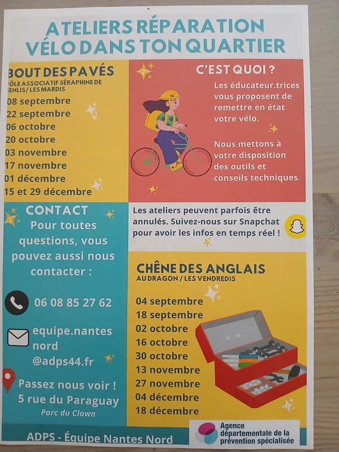 Atelier réparation vélo · photo 1