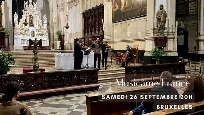 Concert à Bruxelles : Ravel, Debussy, Cantemir, Mozart, Vivaldi, Bach, Weber, Piazzolla, Waxmann · photo 1