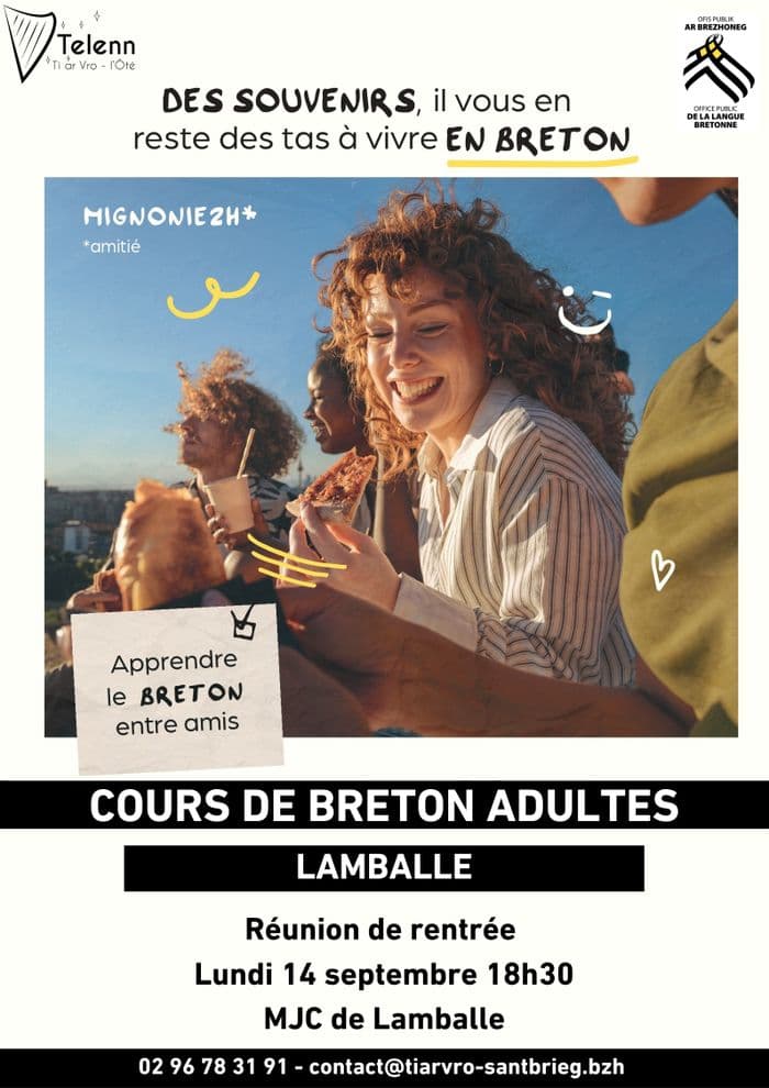 Rentrée des cours de breton à Lamballe · photo 1