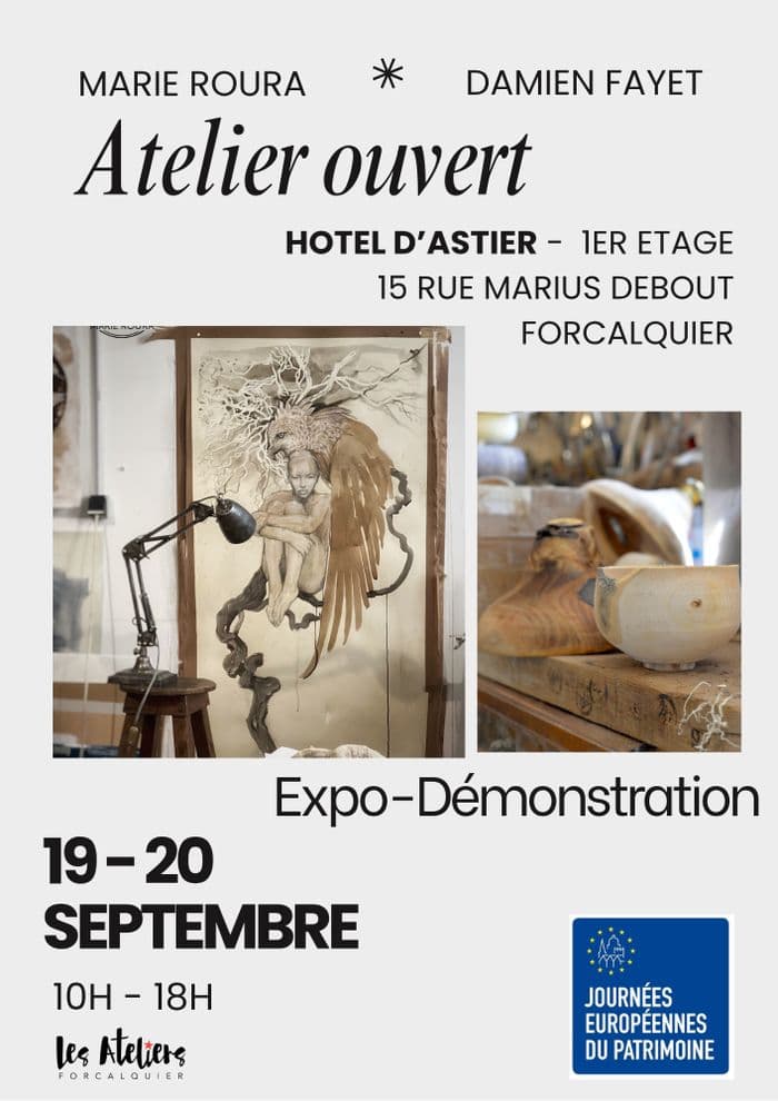 Visite d'Atelier Marie Roura · photo 1