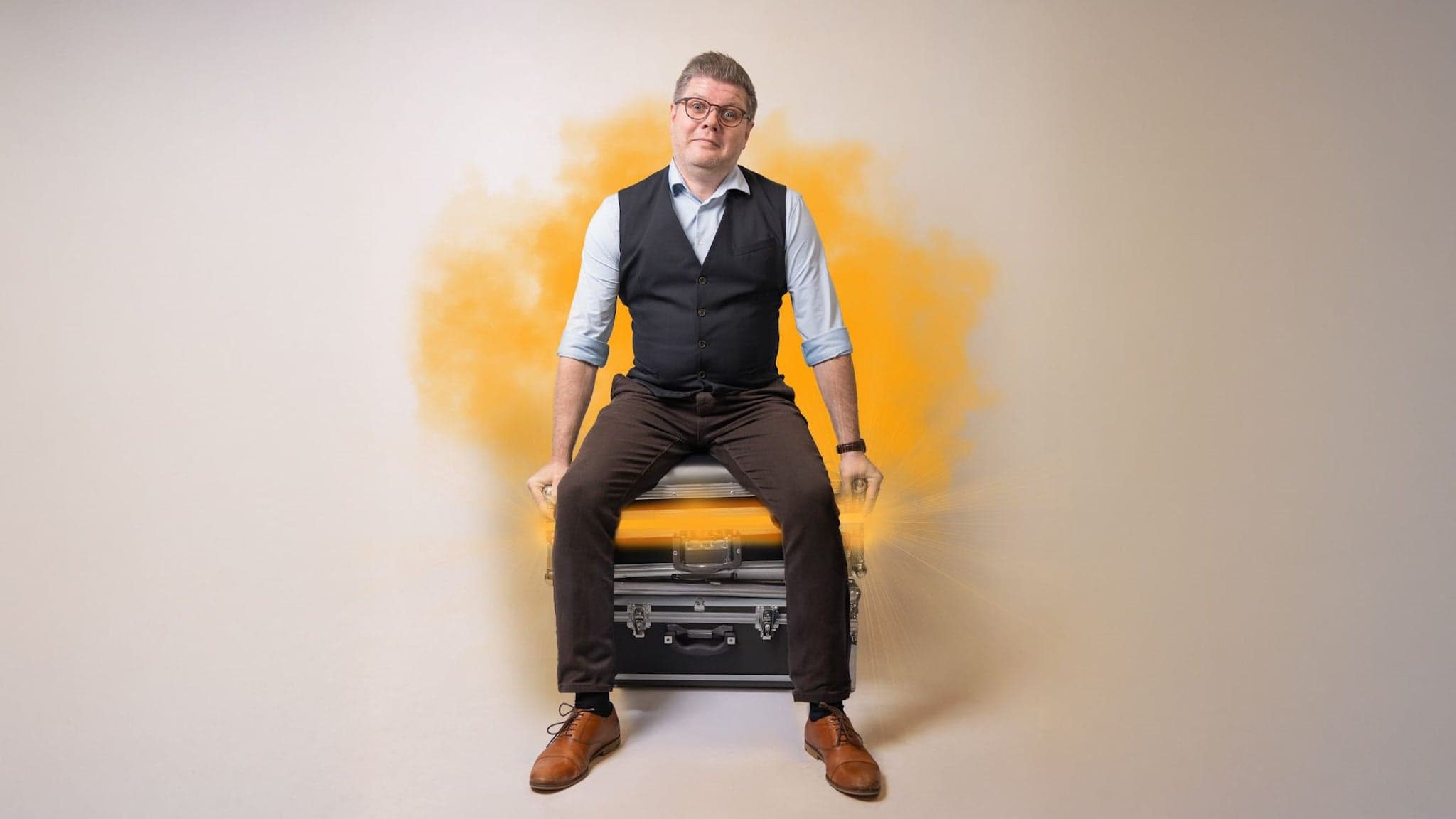 Lasse Kvist – kontrolleret kaos - Mulighed for tv-optagelse af showet · photo 1